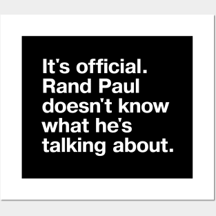 Dr Fauci smacks down Rand Paul - officially Posters and Art